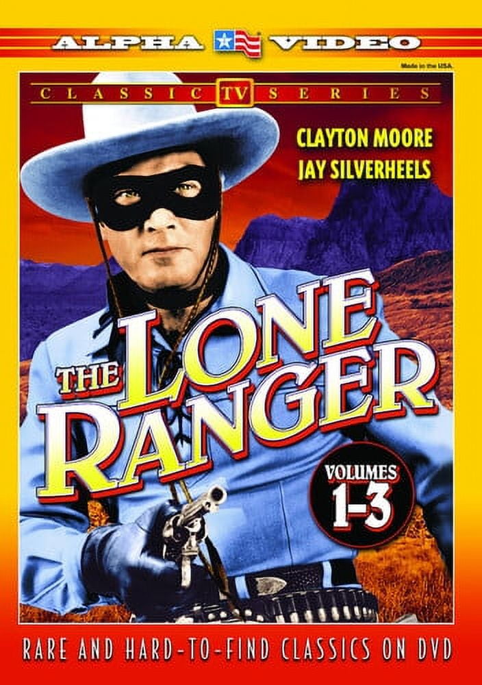The Lone Ranger: Volumes 1-3 (DVD), Alpha Video, Drama The Lone Ranger: Volumes 1-3 (DVD), Alpha Video, Drama