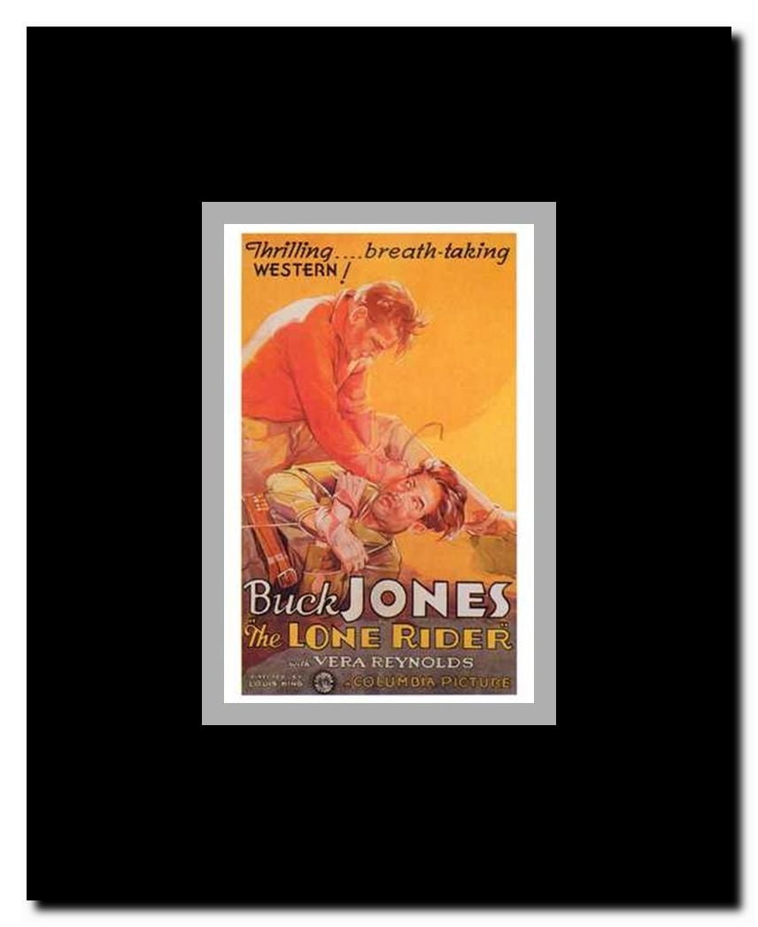 The Lone Rider Framed Movie Poster