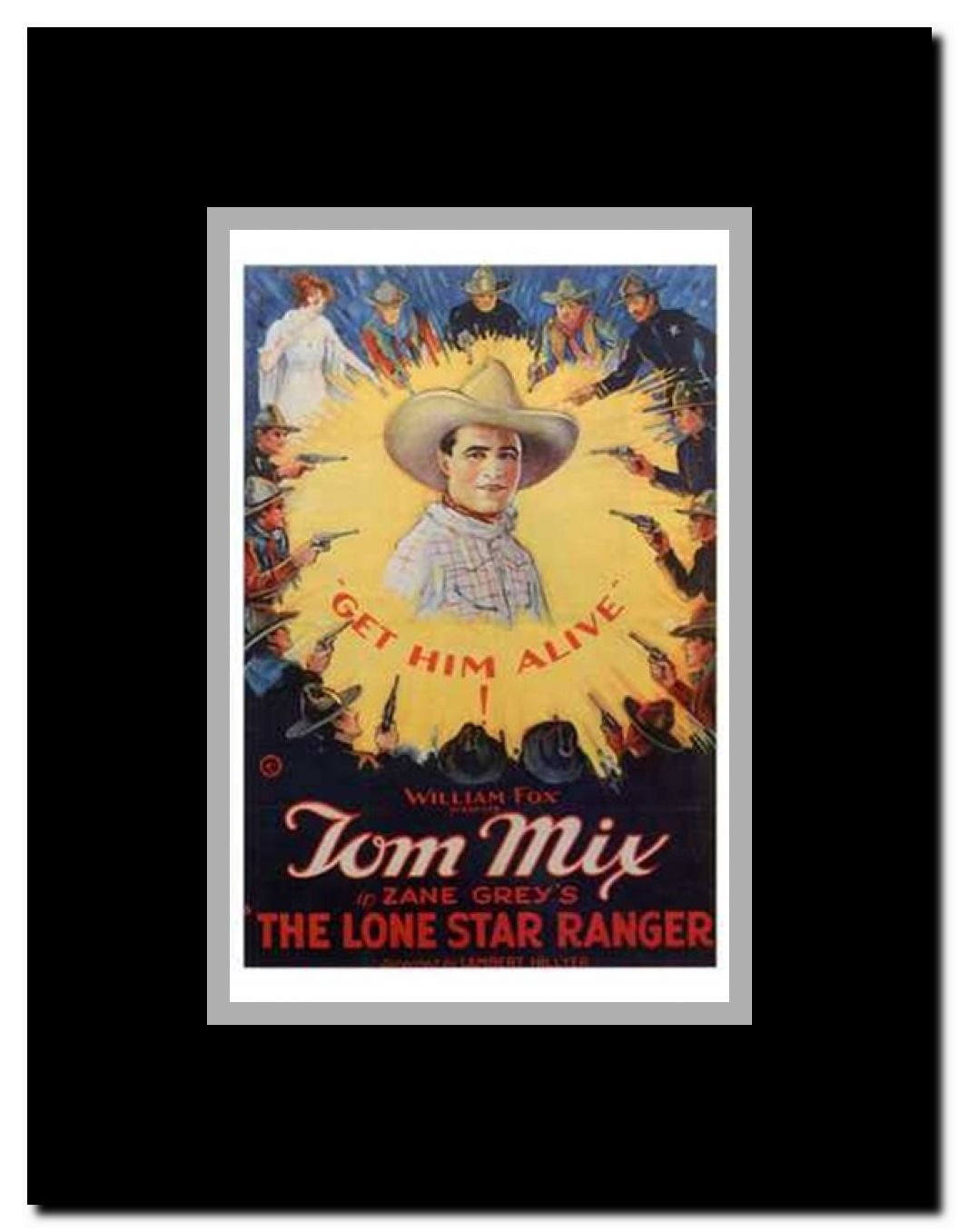 The Lone Star Ranger Framed Movie Poster