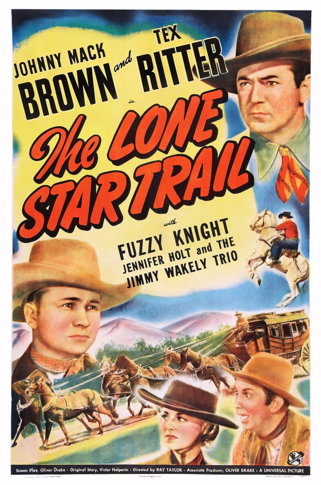 The Lone Star Trail U Canvas Art - (24 x 36)