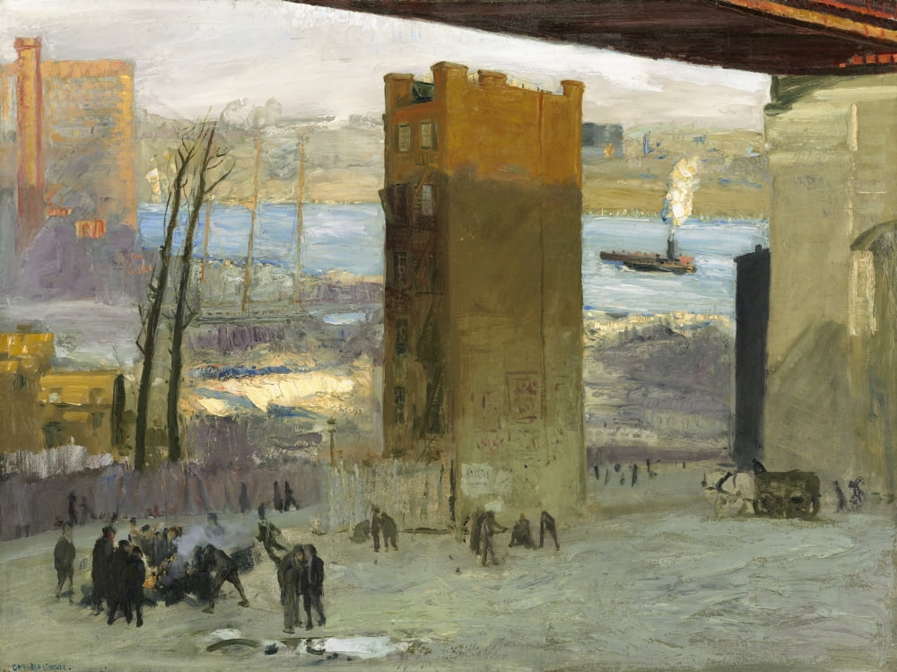 The Lone Tenement Canvas Art -  (36 x 24)