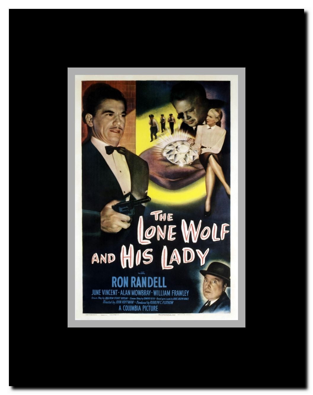 The Lone Wolf and His Lady Framed Movie Poster