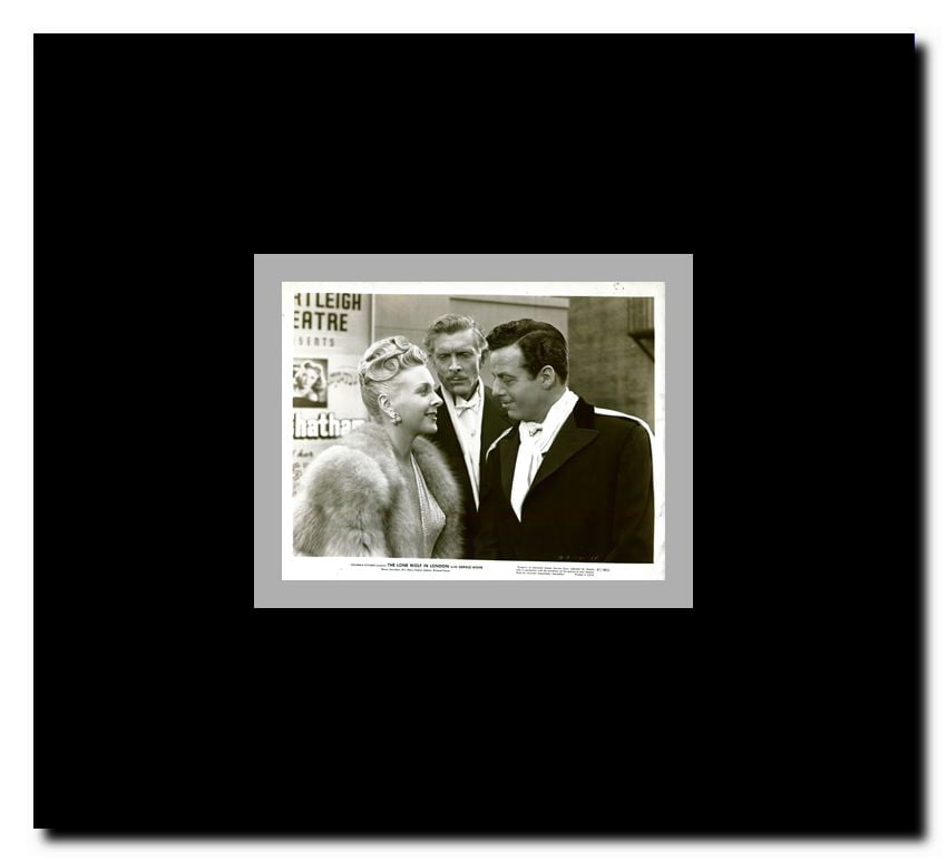 The Lone Wolf in London Framed Movie Poster