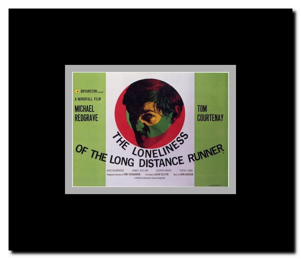 The Loneliness of the Long Distance Runner Framed Movie Poster