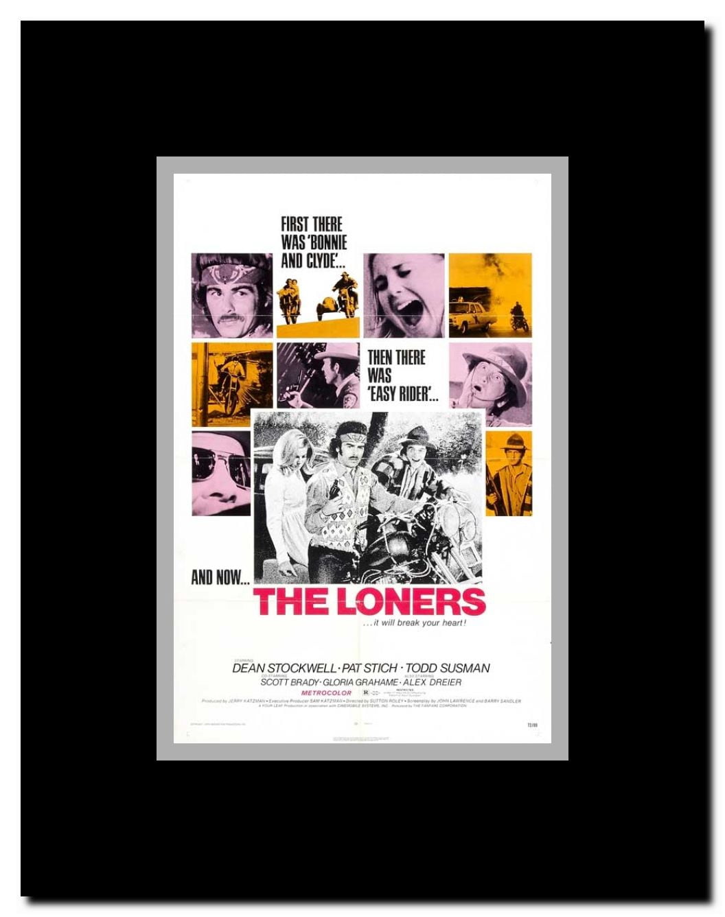 The Loners Framed Movie Poster