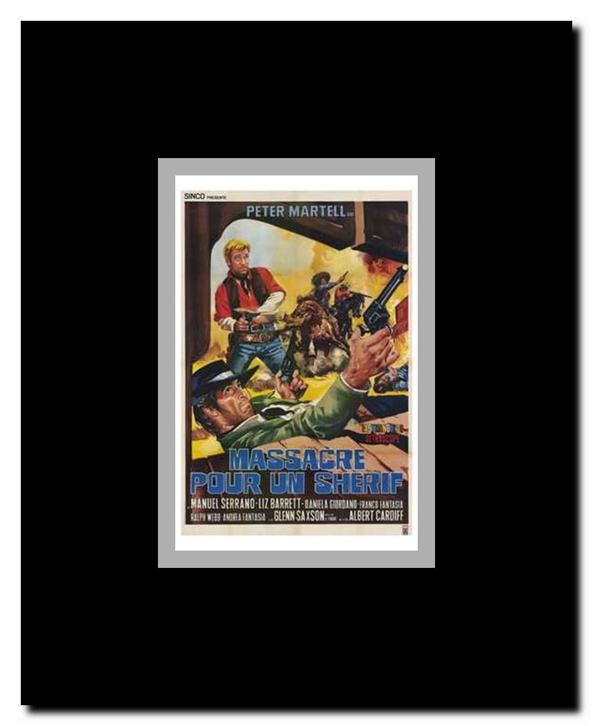 The Long Day of the Massacre Framed Movie Poster
