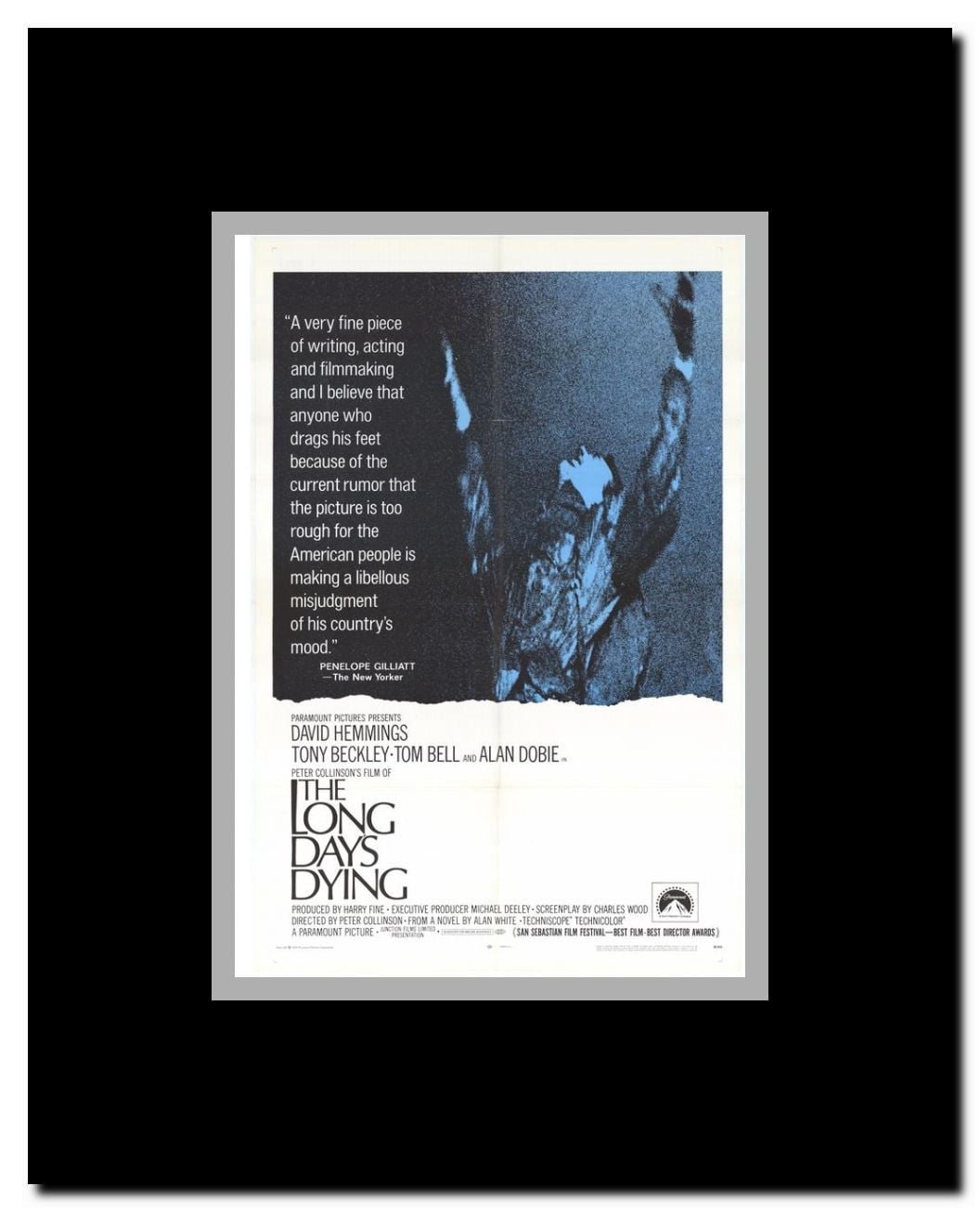 The Long Days Daying Framed Movie Poster
