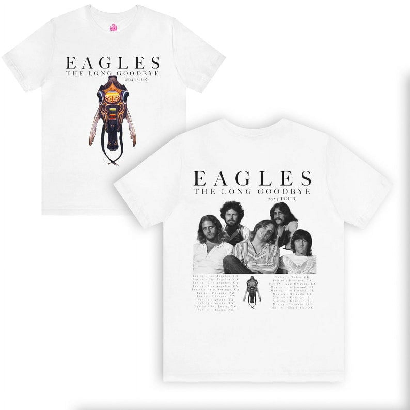 The Long Goodbye (Eagles) 2024 Tour Shirt