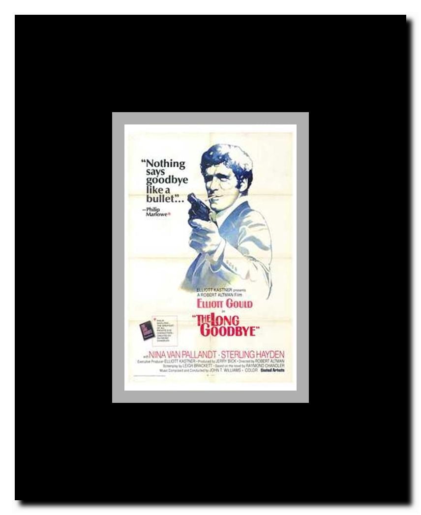 The Long Goodbye Framed Movie Poster