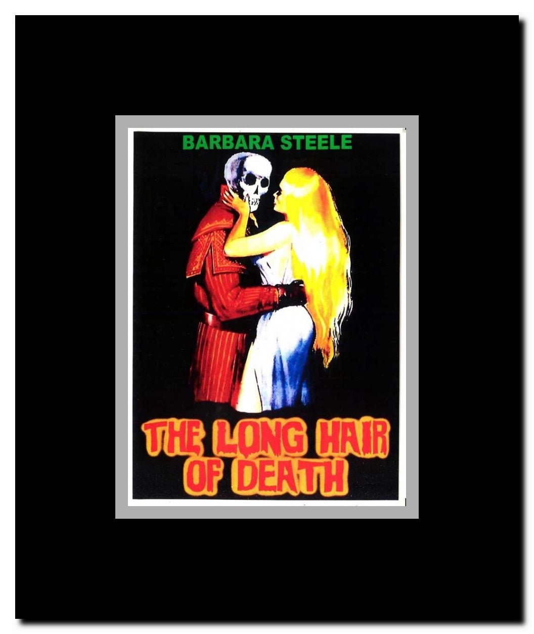 The Long Hair of Death Framed Movie Poster