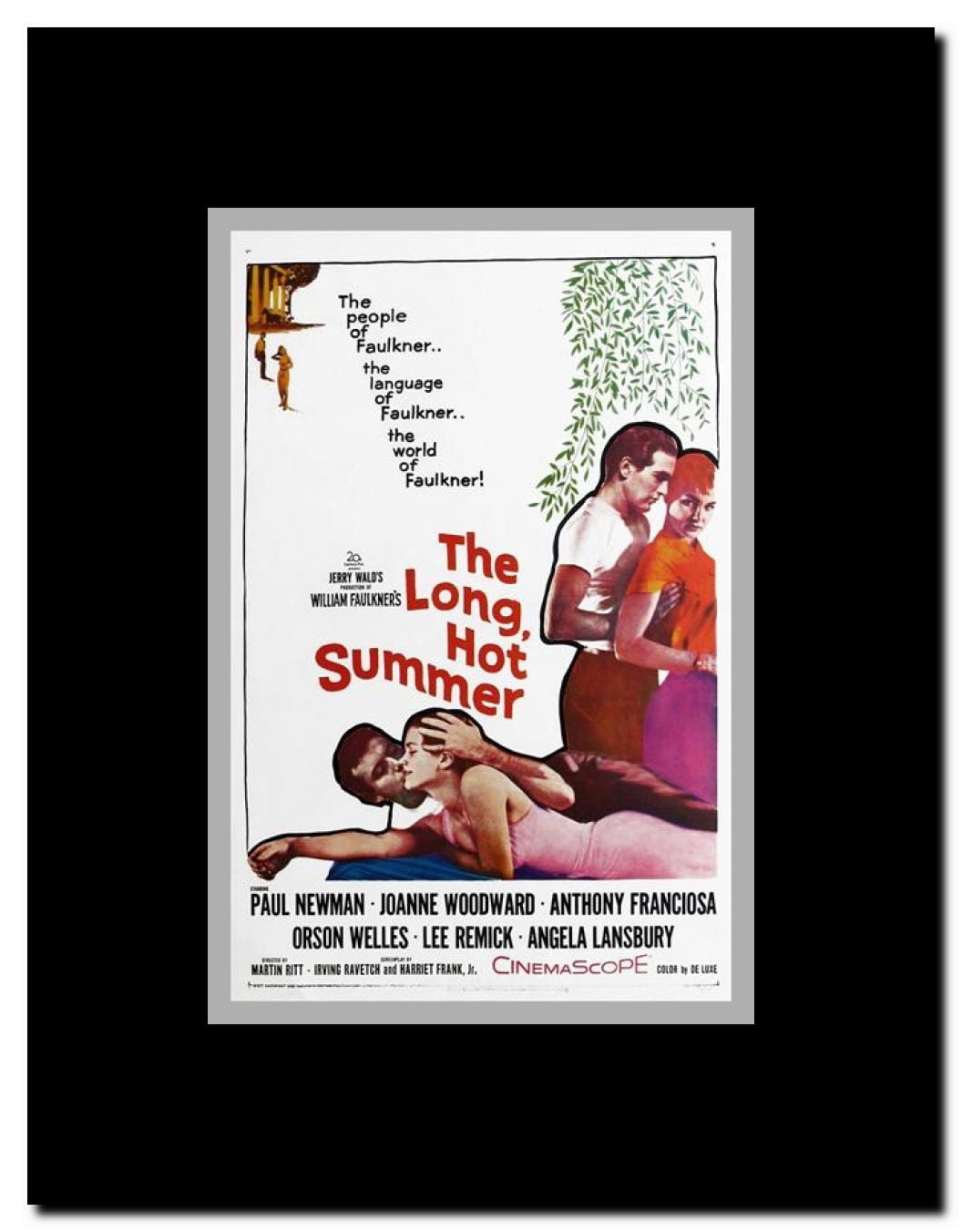 The Long Hot Summer Framed Movie Poster