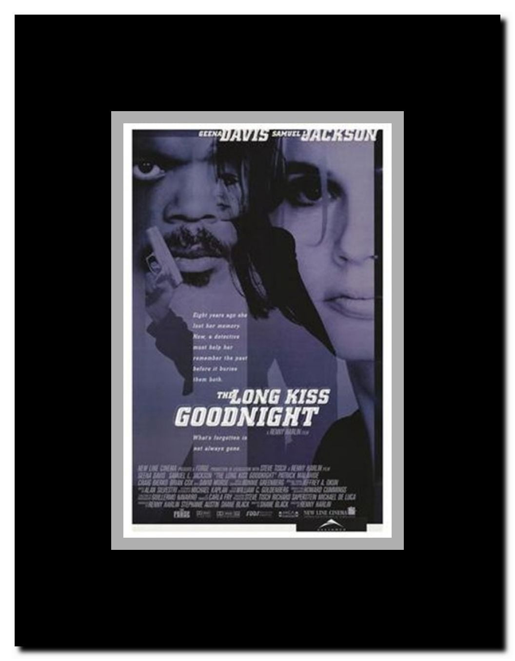 The Long Kiss Goodnight Framed Movie Poster