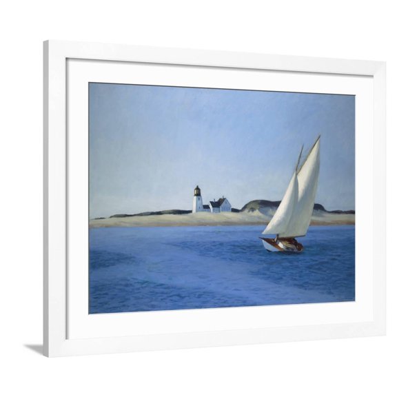 The Long Leg, 1930 Framed Art Print by Edward Hopper, 32" x 24", Sold by Art.com