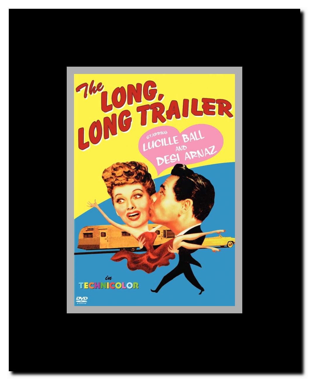 The Long Long Trailer Framed Movie Poster
