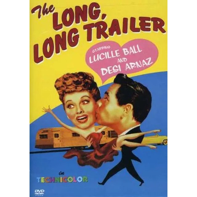 The Long, Long Trailer [New DVD] Amaray Case, Slim Pack, Subtitled