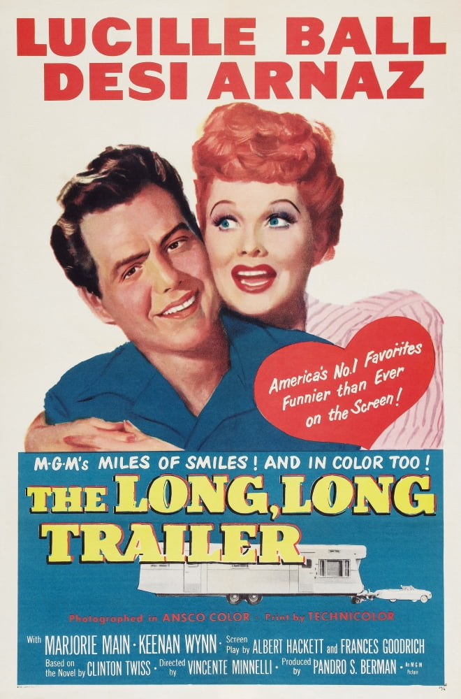 The Long Long Trailer U Canvas Art - (24 x 36)