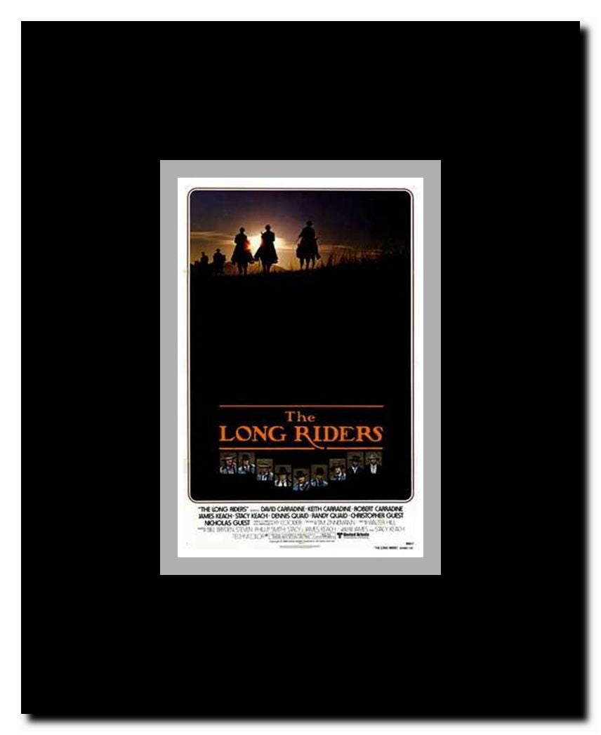 The Long Riders Framed Movie Poster
