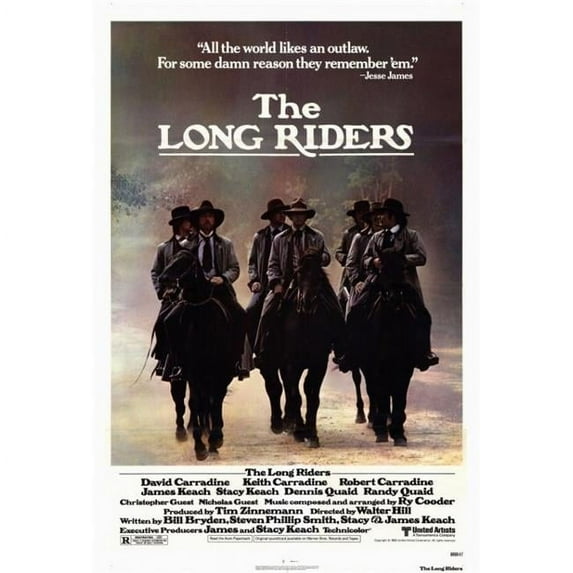 The Long Riders Movie Poster Print (27 x 40)