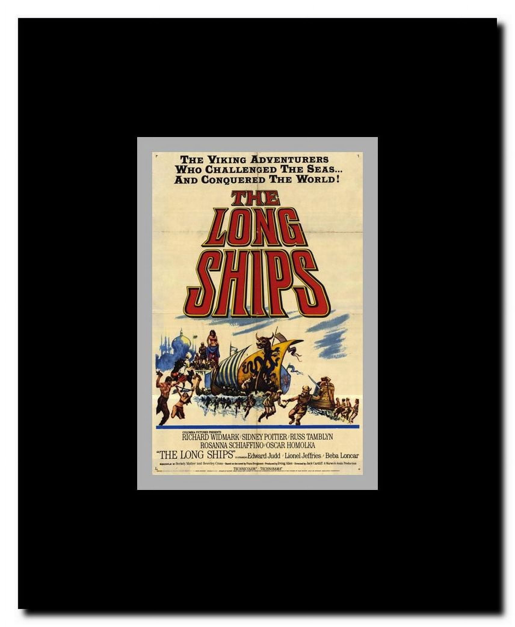 The Long Ships Framed Movie Poster