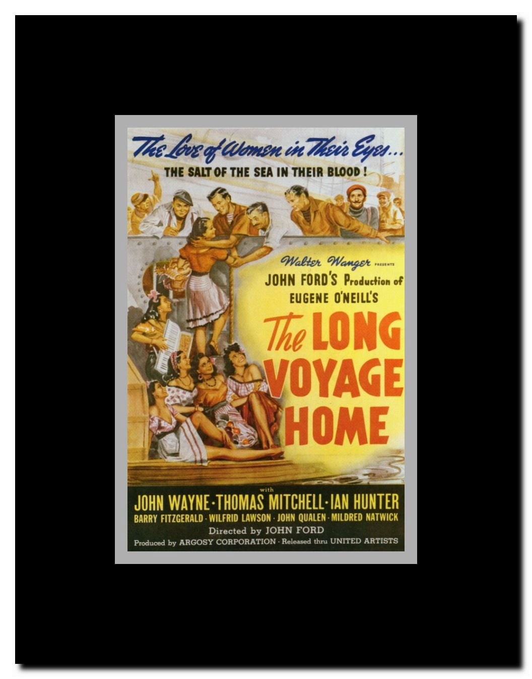 The Long Voyage Home Framed Movie Poster