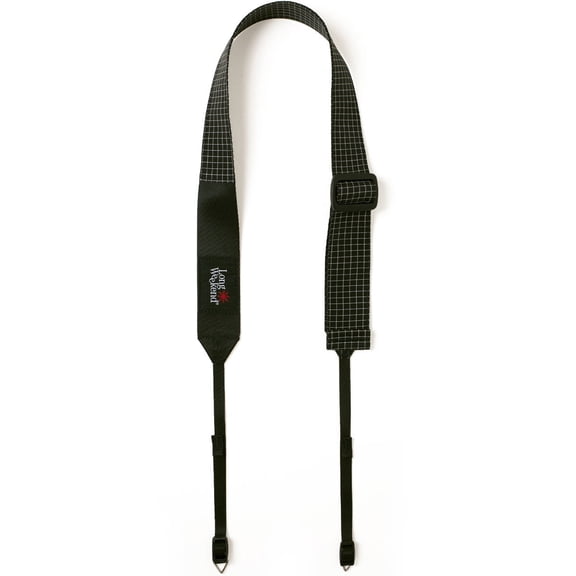 The Long Weekend Adjustable Camera Neck Strap - Black