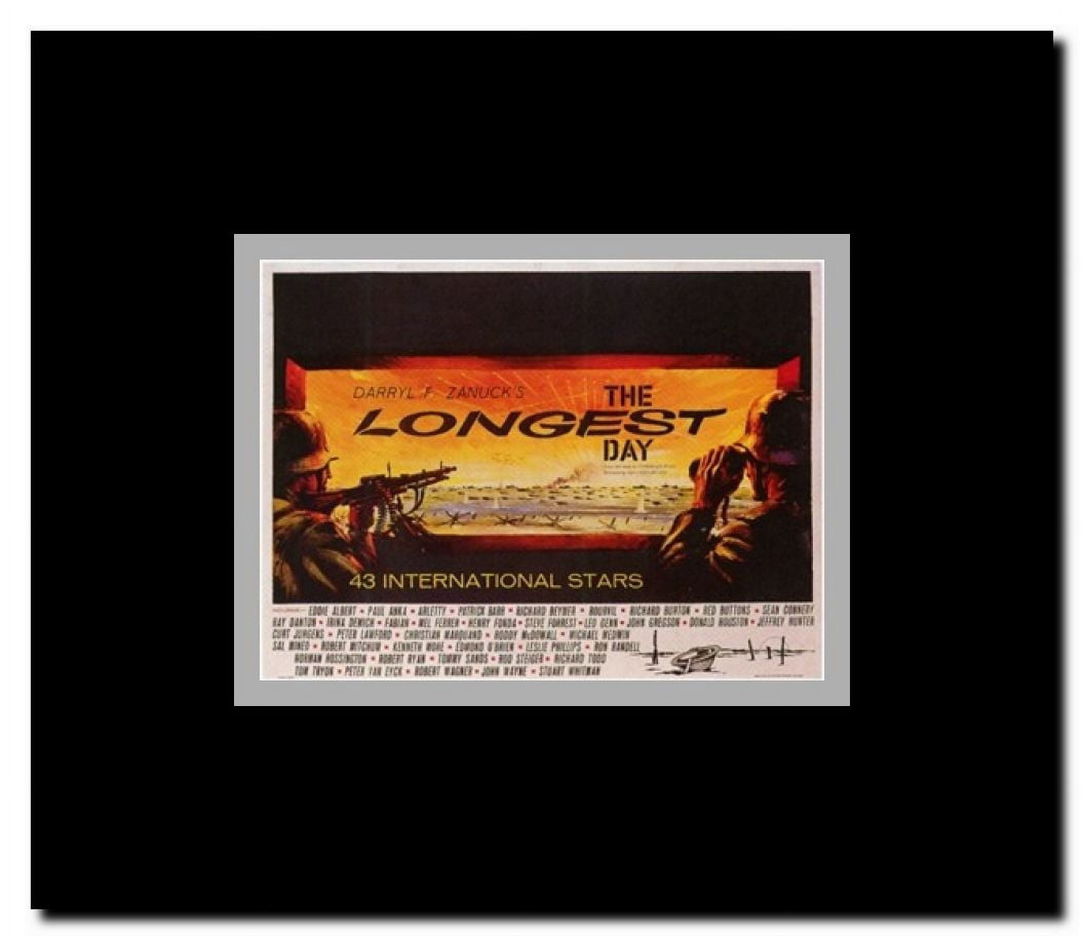 The Longest Day Framed Movie Poster