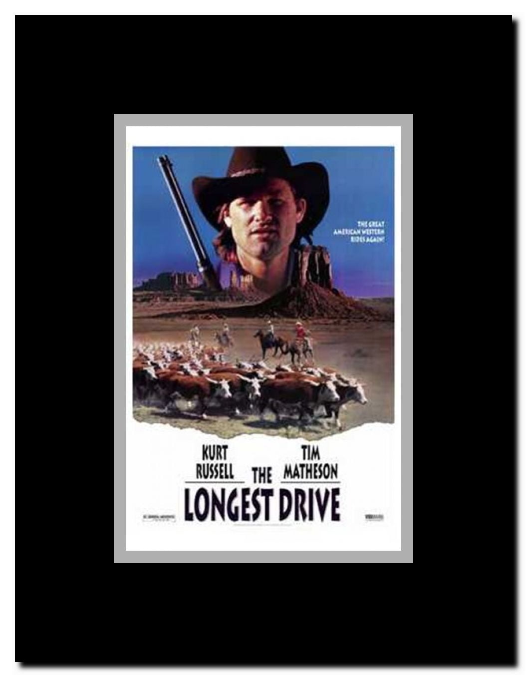 The Longest Drive Framed Movie Poster