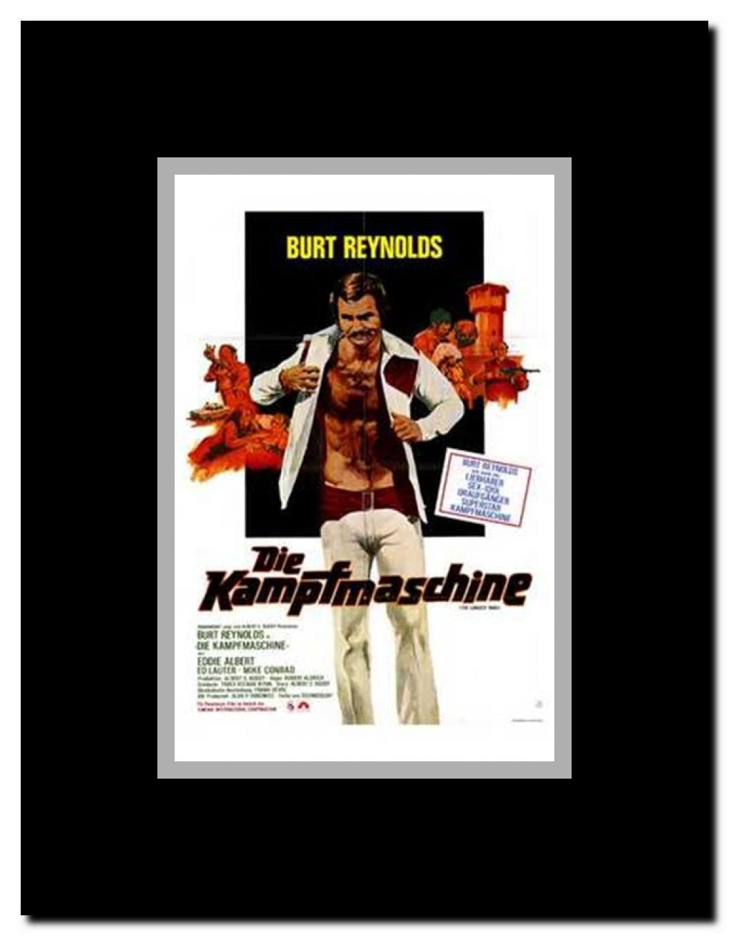 The Longest Yard Framed Movie Poster