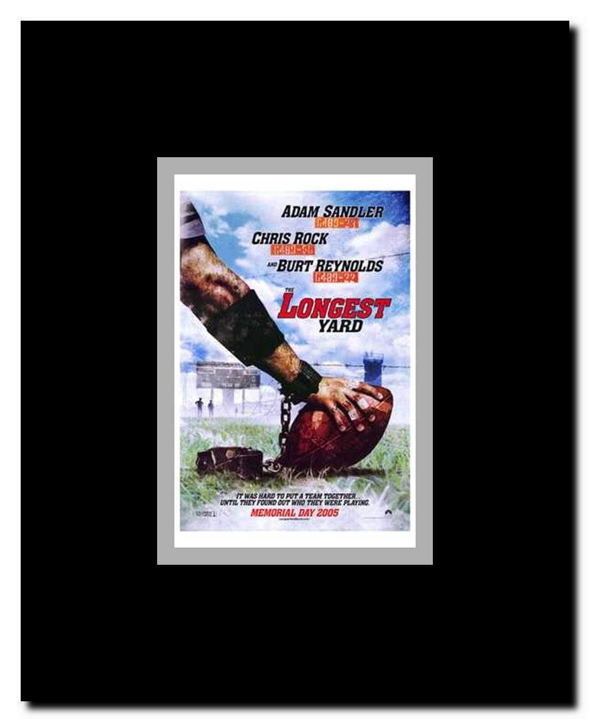 The Longest Yard Framed Movie Poster