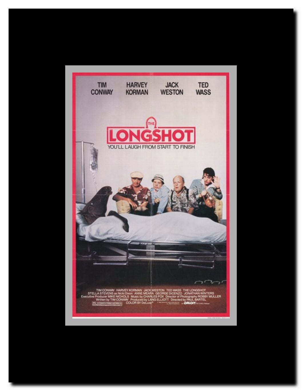 The Longshot Framed Movie Poster