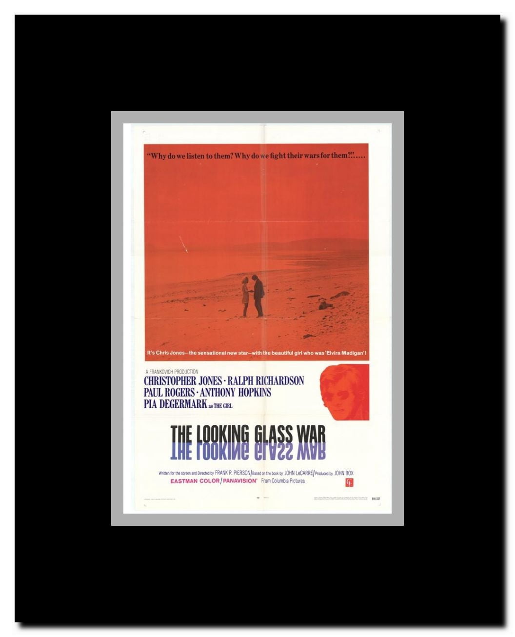 The Looking Glass War Framed Movie Poster