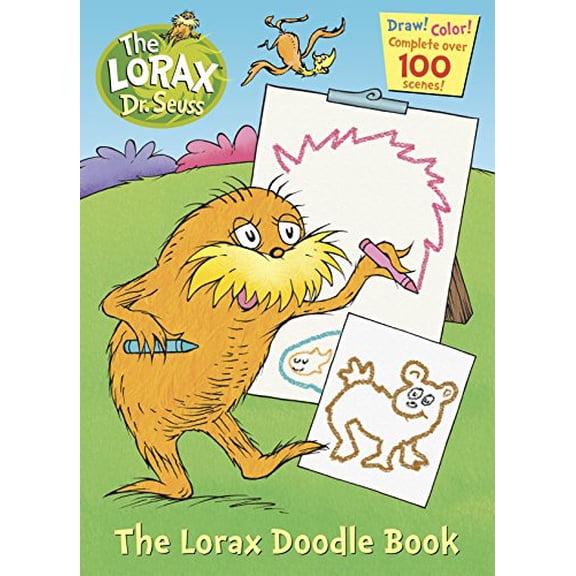 Pre-Owned The Lorax Doodle Book (Doodle Book (Golden Books)) Paperback