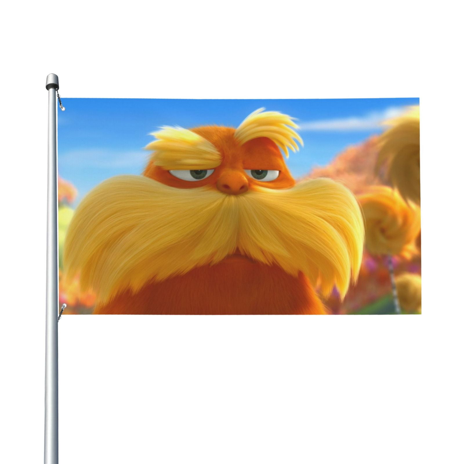 The_Lorax Flag 3x5ft Outdoor Single sided Polyester with Grommets UV ...