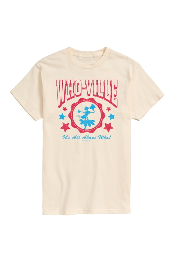 - Whoville Americana Collegiate - Men's Short Sleeve Graphic T-Shirt