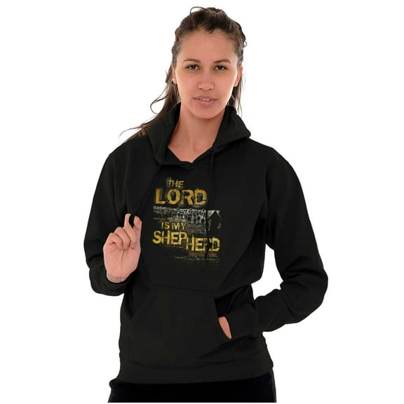 The Lord Is My Shepard Christian Hoodie Sweatshirt Women Men Brisco Brands S
