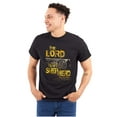 thumbnail image 1 of The Lord Is My Shepard Christian Men's Graphic T Shirt Tees Brisco Brands S, 1 of 6