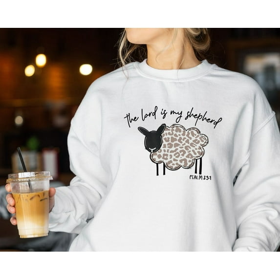 The Lord Is My Shepherd Sweatshirt, Psalms 29:1 Sweater, Christian Hoodie, Bible Verse Hoodie, Religious Sweatshirt,Faith T,Women Christian Gifts