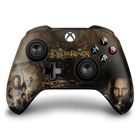 The Lord Of The Rings The Return Of The King Posters Main Characters Vinyl Sticker Skin Decal Cover Compatible with Microsoft Xbox One S / X Controller