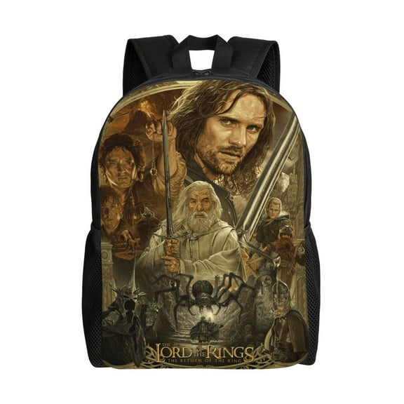 The Lord Of The Rings Back-Pack Multipurpose Large Capacity Daypacks Bag For Travel Hiking