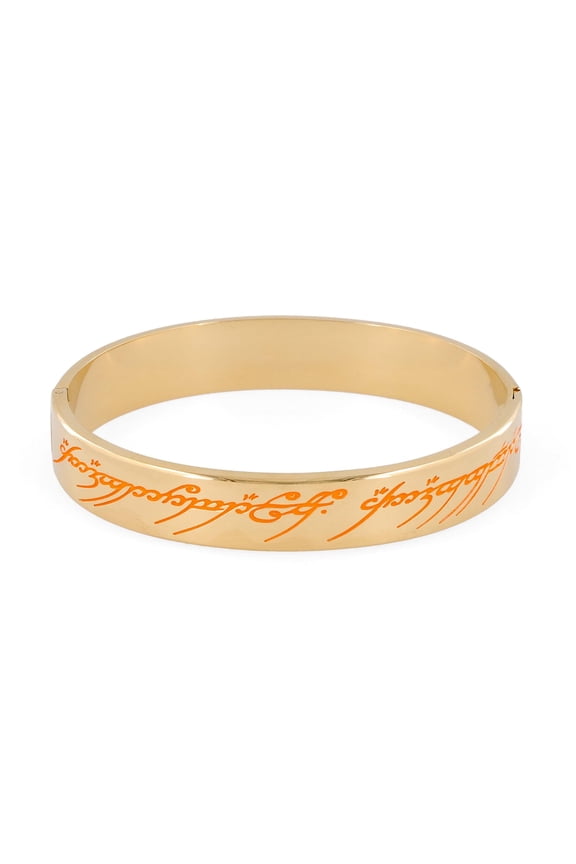 Glow-In-the-Dark One Ring Hinged Bangle Bracelet