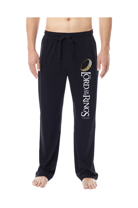 The Lord Of The Rings Men's One Ring Sleep Lounge Pajama Pants For Adults