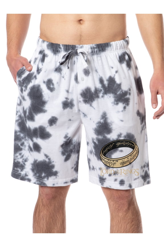 The Lord Of The Rings Men's Ring Of Power Sleep Pajama Shorts For Adults