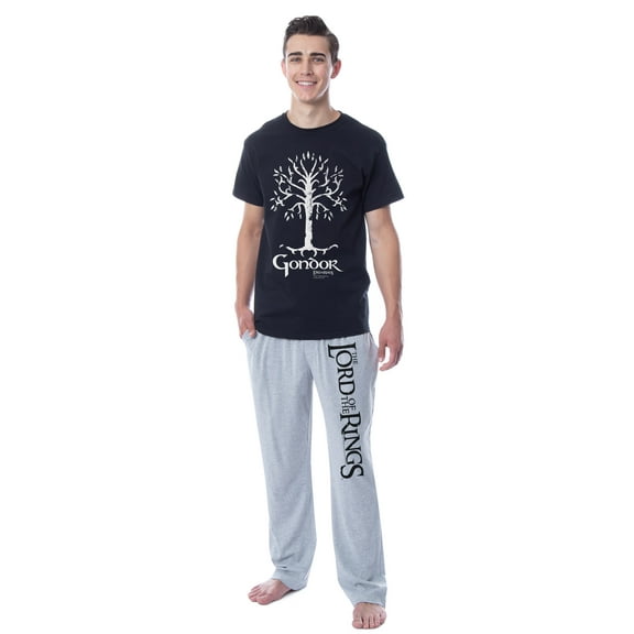 The Lord Of The Rings Mens' Movie Gondor White Tree Sleep Pajama Set