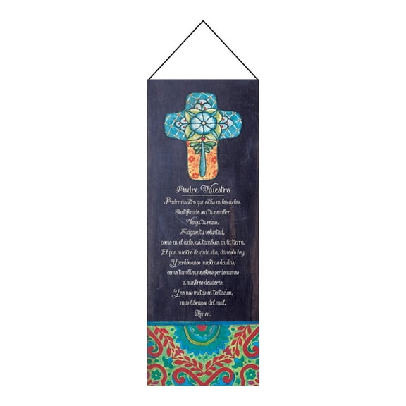 The Lord's Prayer Wall Panel 13x36 Tapestry