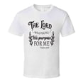thumbnail image 1 of The Lord Will Fulfill His Purpose For Me Tee Novelty Christian Motivational T Shirt, 1 of 1
