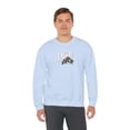 thumbnail image 1 of The Lord is My Rock Men’s Unisex Heavy Blend™ Crewneck Sweatshirt, 1 of 10