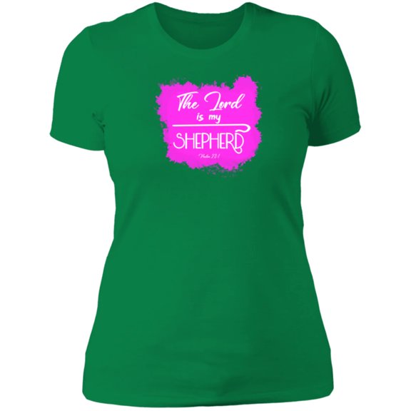 The Lord is My Shepherd Ladies Boyfriend Tee
