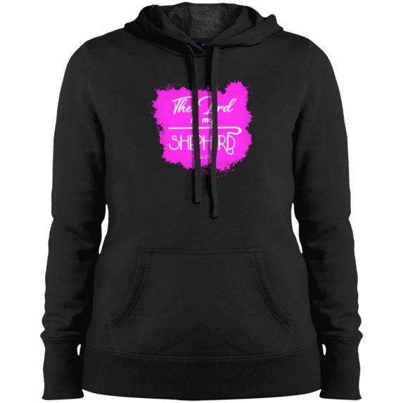 The Lord is My Shepherd Ladies Pullover Hoodie