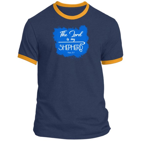 The Lord is My Shepherd Men’s Ringer Tee