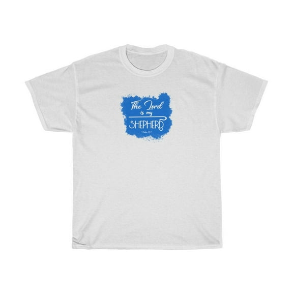 The Lord is My Shepherd Men’s Unisex Heavy Cotton Tee